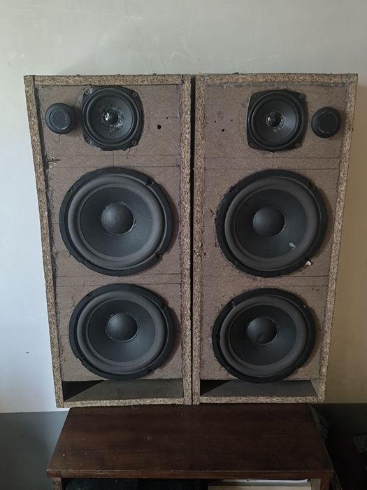Kuchli DIY AUDIO komplekt — 2 katta + 2 kichik kolonka