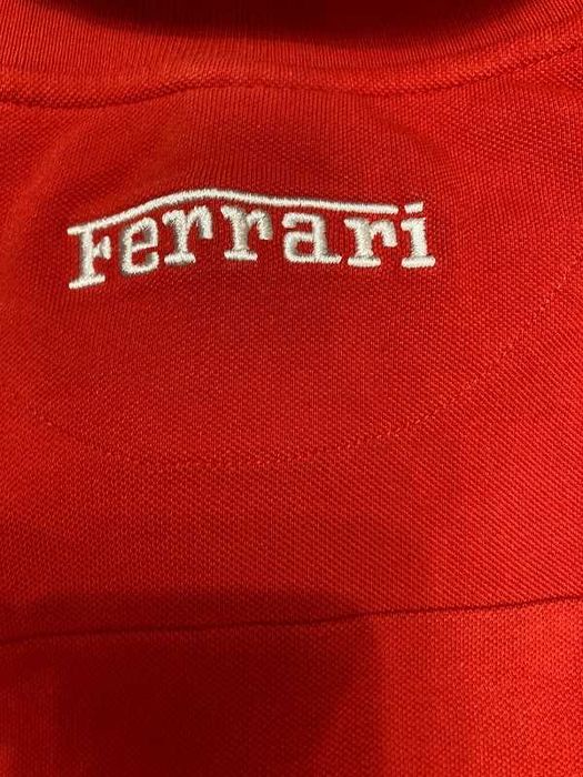 Оригинална тениска Ferrari, XXL, червен цвят