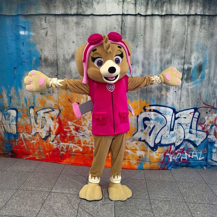 Skye Paw Patrol Costum Mascota Premium Profesional Lux