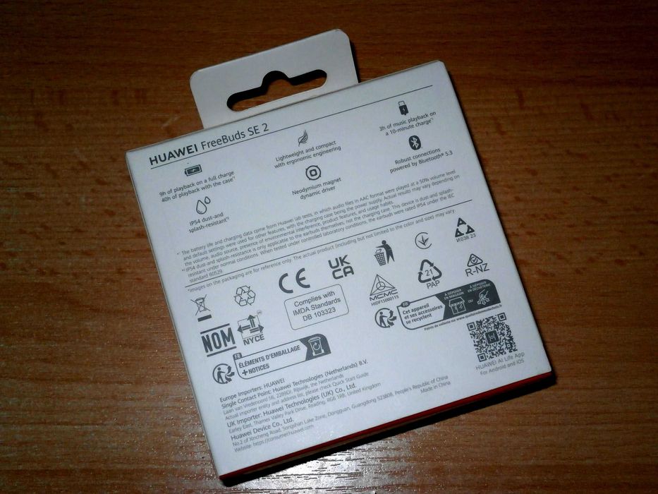 Casti In-Ear Huawei FreeBuds SE 2 True Wireless Bluetooth White