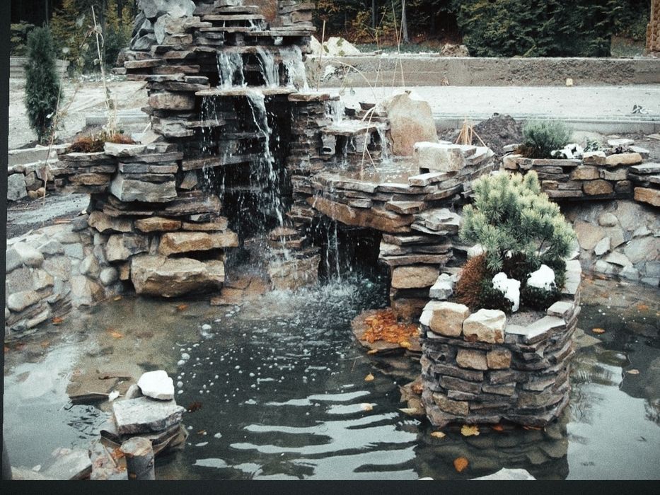 Водопад Ручей Пруд