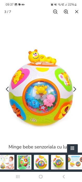 Minge interactiva bebelusi/ copii mici