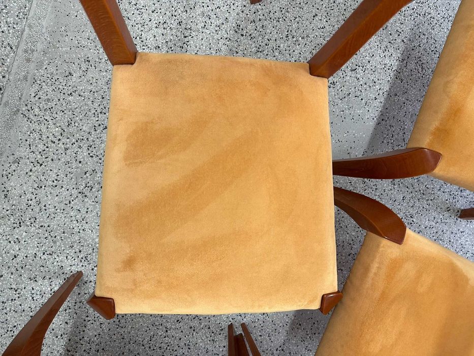 Маса 180×90 + 8 столa Bora „Романс“ – дървена трапезария