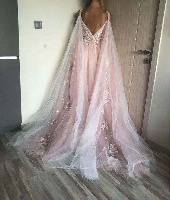 НАМАЛЕНА!!! Официална бална булчинска рокля