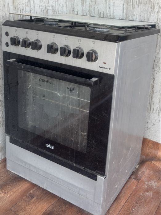 Газ плита 1жыл қолданған жақсы күйде духовкасы электрический