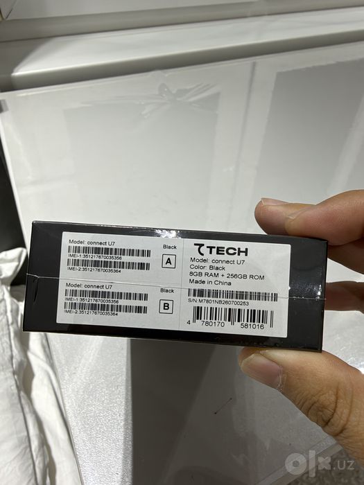 Срочно сотилади, 7Tech Connect U7 8/256 GB кора рангли срочна сотилади