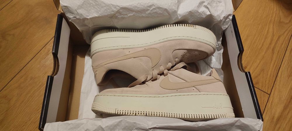 NIKE Air Force 1 Sage Low - бледорозови