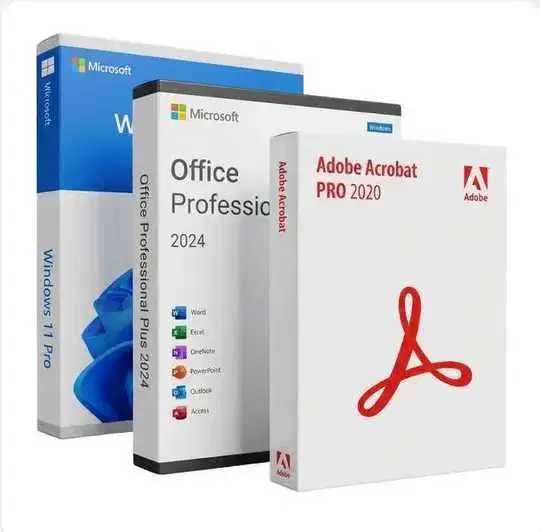 Pachet Windows Office 2024 Pro Plus cu Adobe Acrobat 2020 Pro Adobe ...