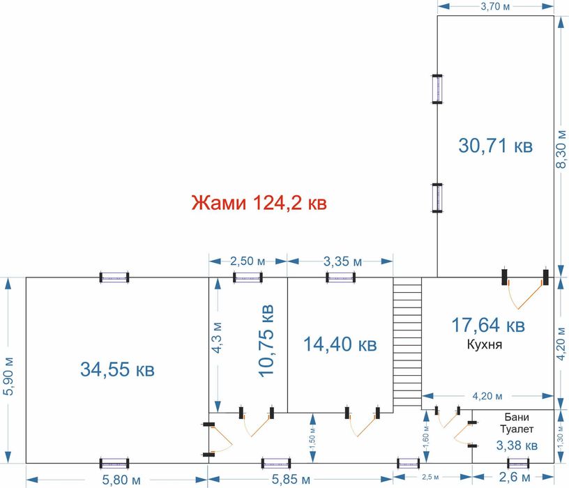 Марказда офис ижарага берилади