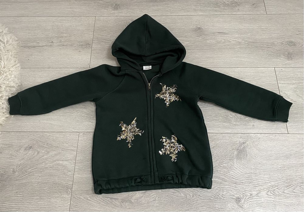 Hanorac cu gluga zara 6 ani 116 cm