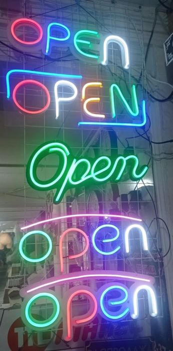 Табличка,вывеска,бегуший табло неонли