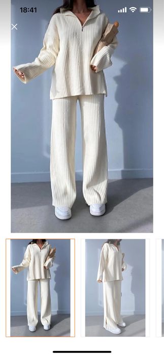 Дамски рипсен комплект