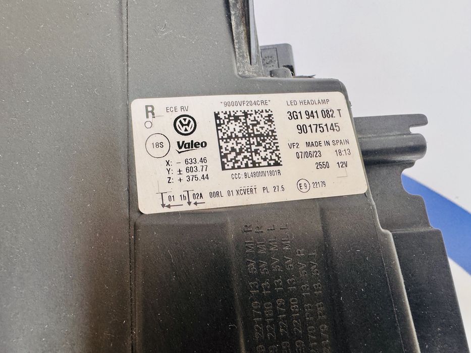 Far dreapta led IQ LIGHT VW PASSAT b8 model dupa 2019 cod3G1941082t