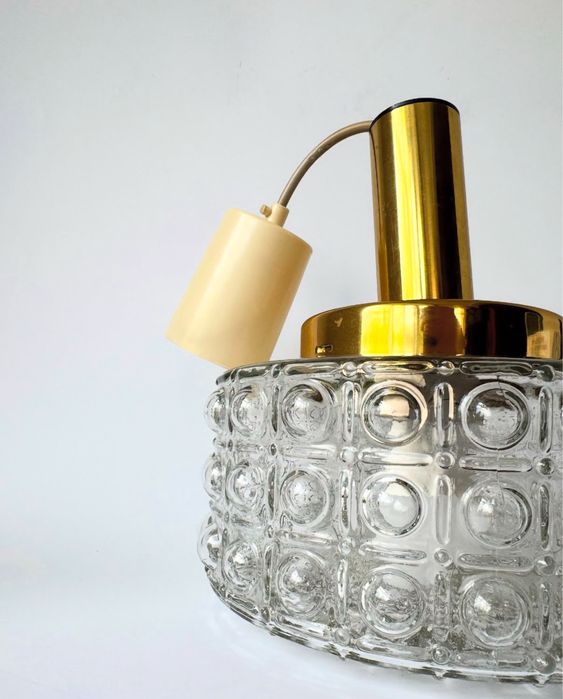 Винтидж таванна лампа/полилей