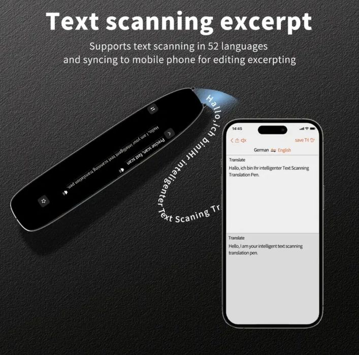 Интелигентен преводач устройство мигновен двупосочен превод, 142 езика