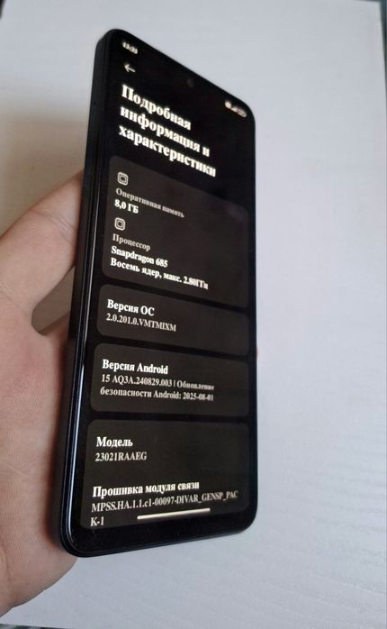 Redmi Note 12 8/128 garantiyasi 1 yil