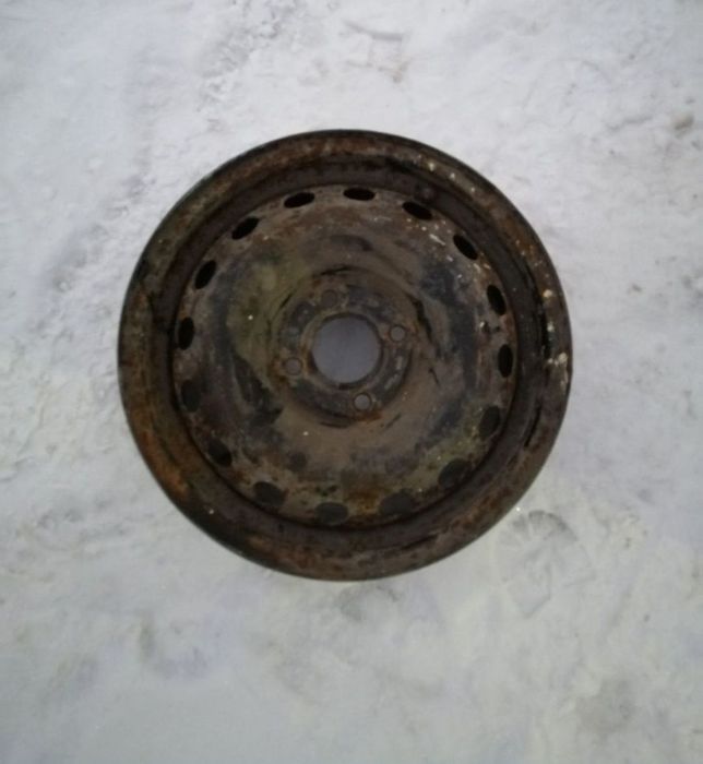 Диск штампованный r14, разболтовка 4×100