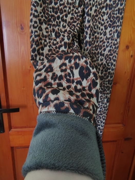 Colanți călduroși animal print