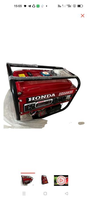 Бензогенератор HONDA 5500