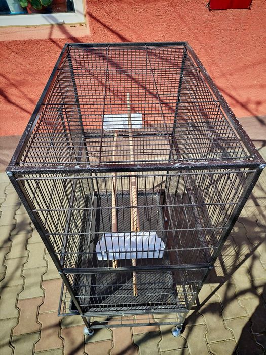 Cușcă Colivie Păsări Papagali Canari Modulara Că Noua