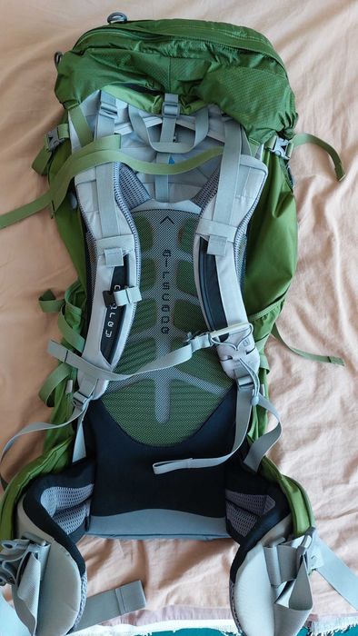 Osprey Aether Plus Рюкзак туристический зеленый 60 литров