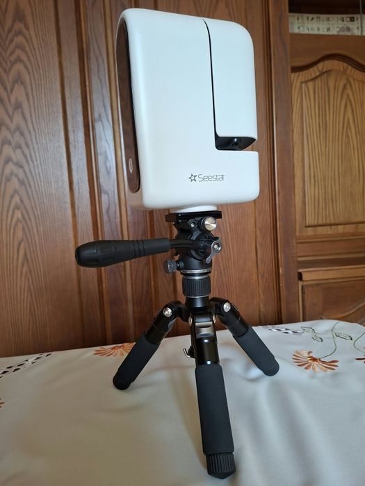 Telescop Seestar S30 cu cap trepied fluid
