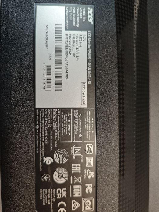 Монитор. Acer запчасть.