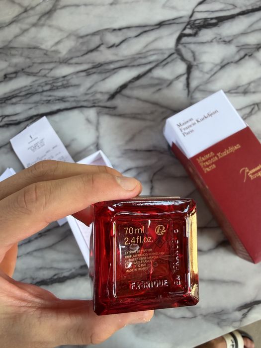 Baccarat Rouge 540 Extrait de Parfum 70ml с касова бележка от Sephora