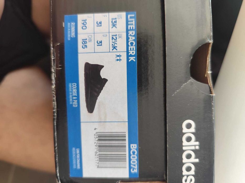 Дамски маратонки  ADIDAS LITE RACER  Оригинални  EU31 ( детски )