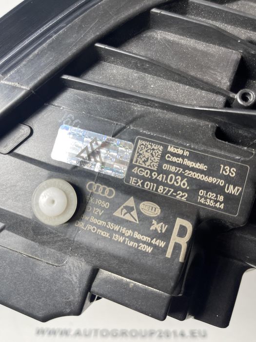 Десен фар за audi a6 c7 led matrix - 4g0941036