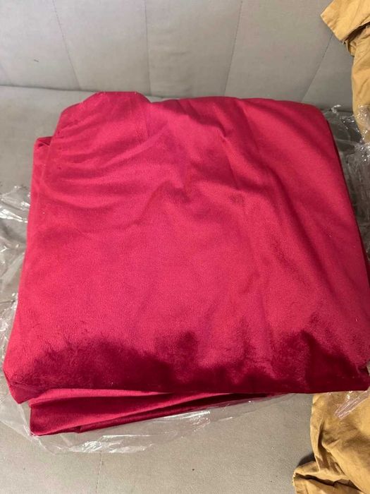 Комплект штор красные