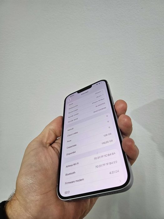 IPhone 14 plus 128 gb 87% bateria Garantie.