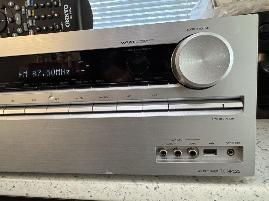 Onkyo TX-NR626 Bluetooth Wi-Fi