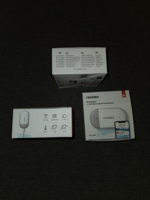 Senzori inudatie si inghet Resideo RWLD3006-01, Wi-Fi