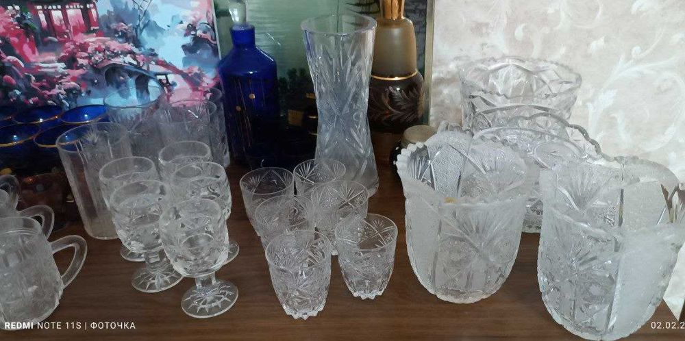 Хрустальная посуда