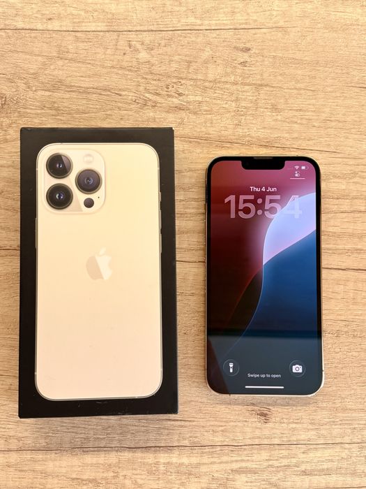 iPhone 13 Pro 256 GB, Gold, Stare baterie 81%