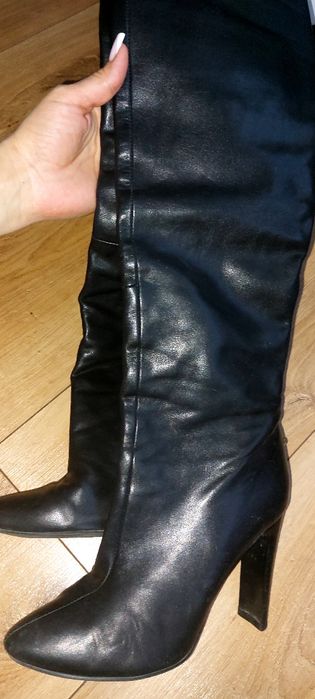 Сапоги кожа 37р Осень Баскони