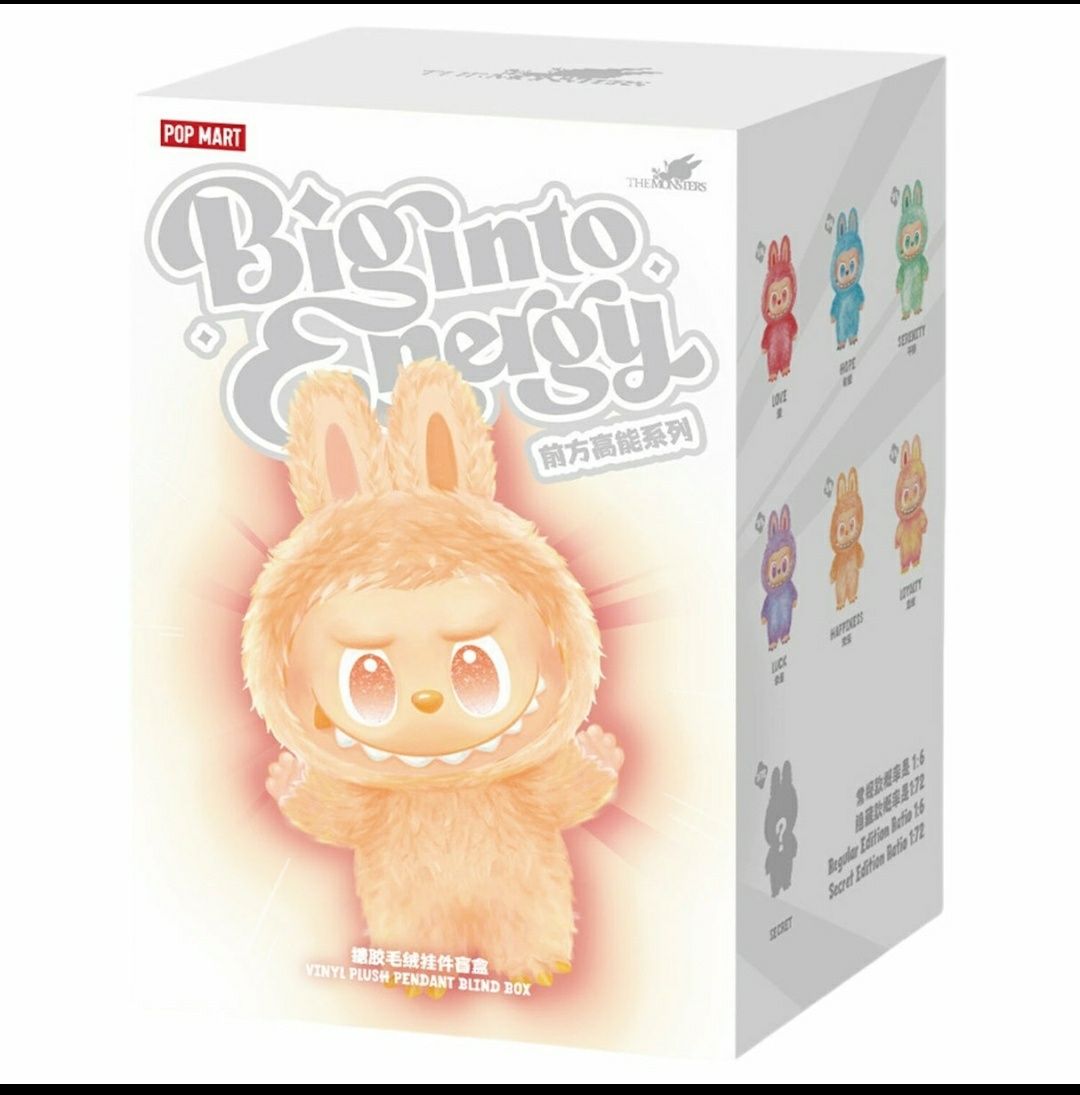 【正規品・未開封】LABUBU BigintoEnergy HAPPINESS Authentic - POP MART - Big into Energy - Labubu - Happiness