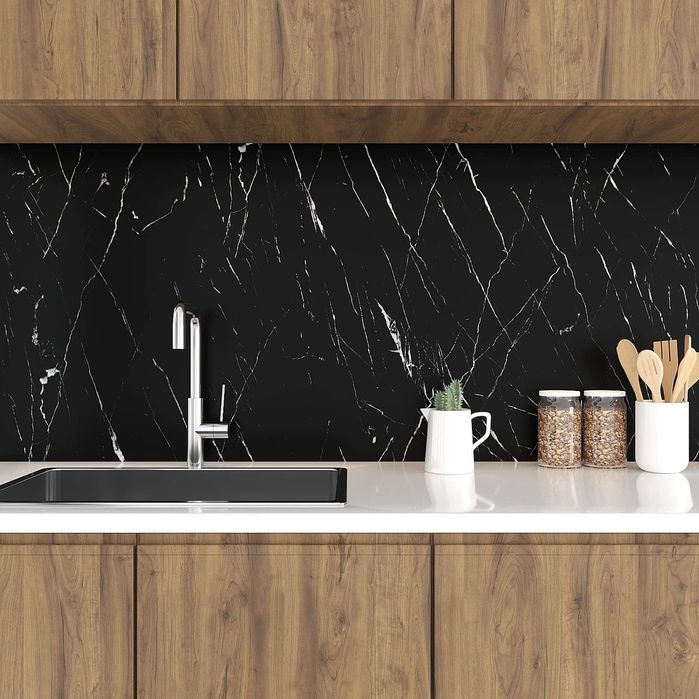 Folie autoadezivă neagră groasă