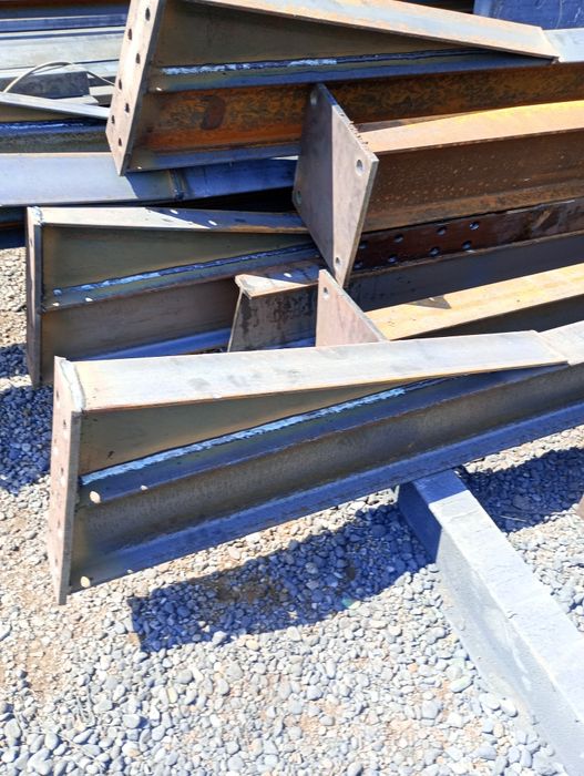 Vand hală metalică 7 m lățime 15 m lungime cu 4 m înălțime din profil