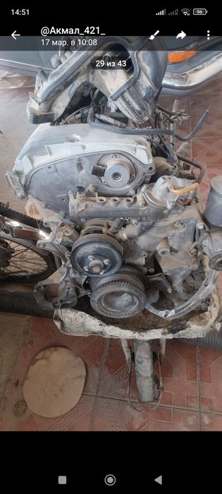 Мотор mercedes-benz 111 2.2 объём