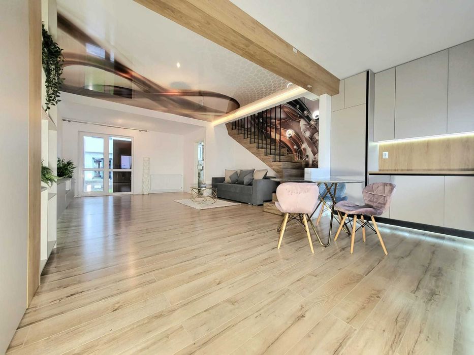 casa 4 cam. vila duplex PREMIUM modern in COMPLEX UNIC BRASOV,SANPETRU