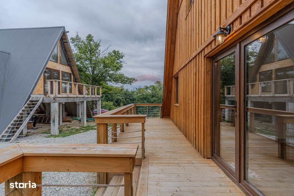Comision 0%| Cabane Tip A In Bran| Teren 2166Mp| Achizitie In Rate