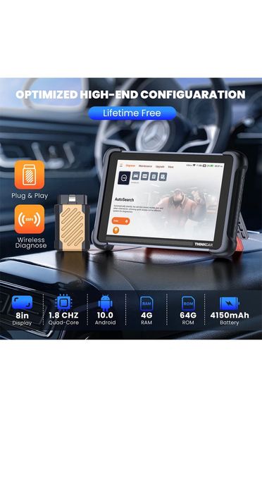 Диагностика за автомобили Thinkcar - Official Thinkscan 689bt