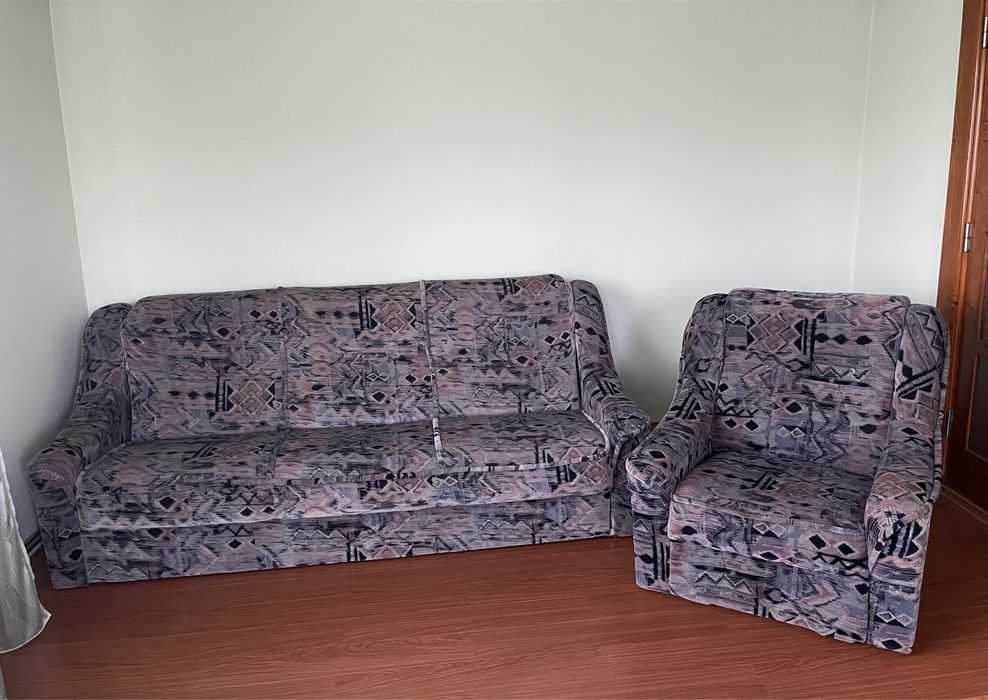 Set canapea plus doua fotolii