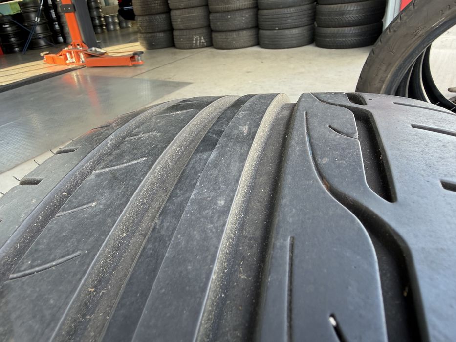 4бр. ОТЛИЧНИ Летни Гуми С Борд 225/45R/19 -DUNLOP- DOT:4918- 7.0мм+6.5мм