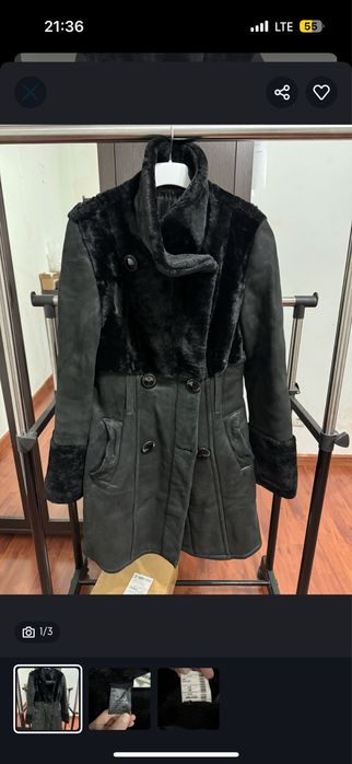 Натуральная кожаная дубленка