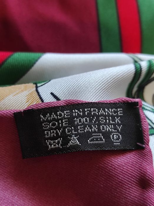 Eșarfă dama mătase Gucci Vintage