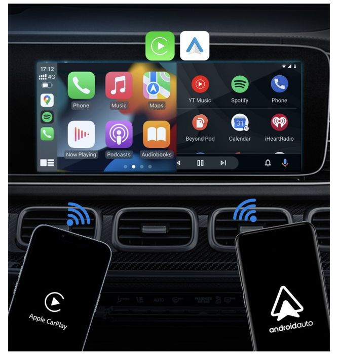 Adaptor wireless, Ottocast Play2Video, CarPlay si Android auto