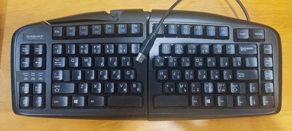 эргономическая клавиатура GOLDTOUCH